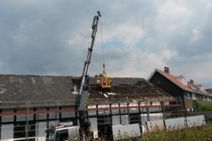 Verwijderen dakpannen monumentaal pand Nijmegen